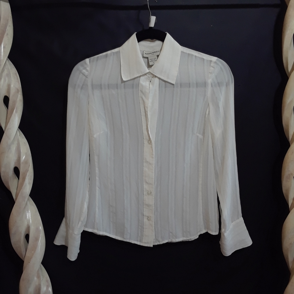 Banana republic/ 100% silk